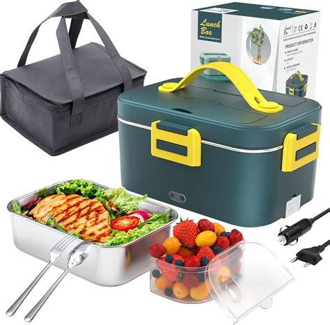 electric lunch box 12v|heated lunch box 12 volt.